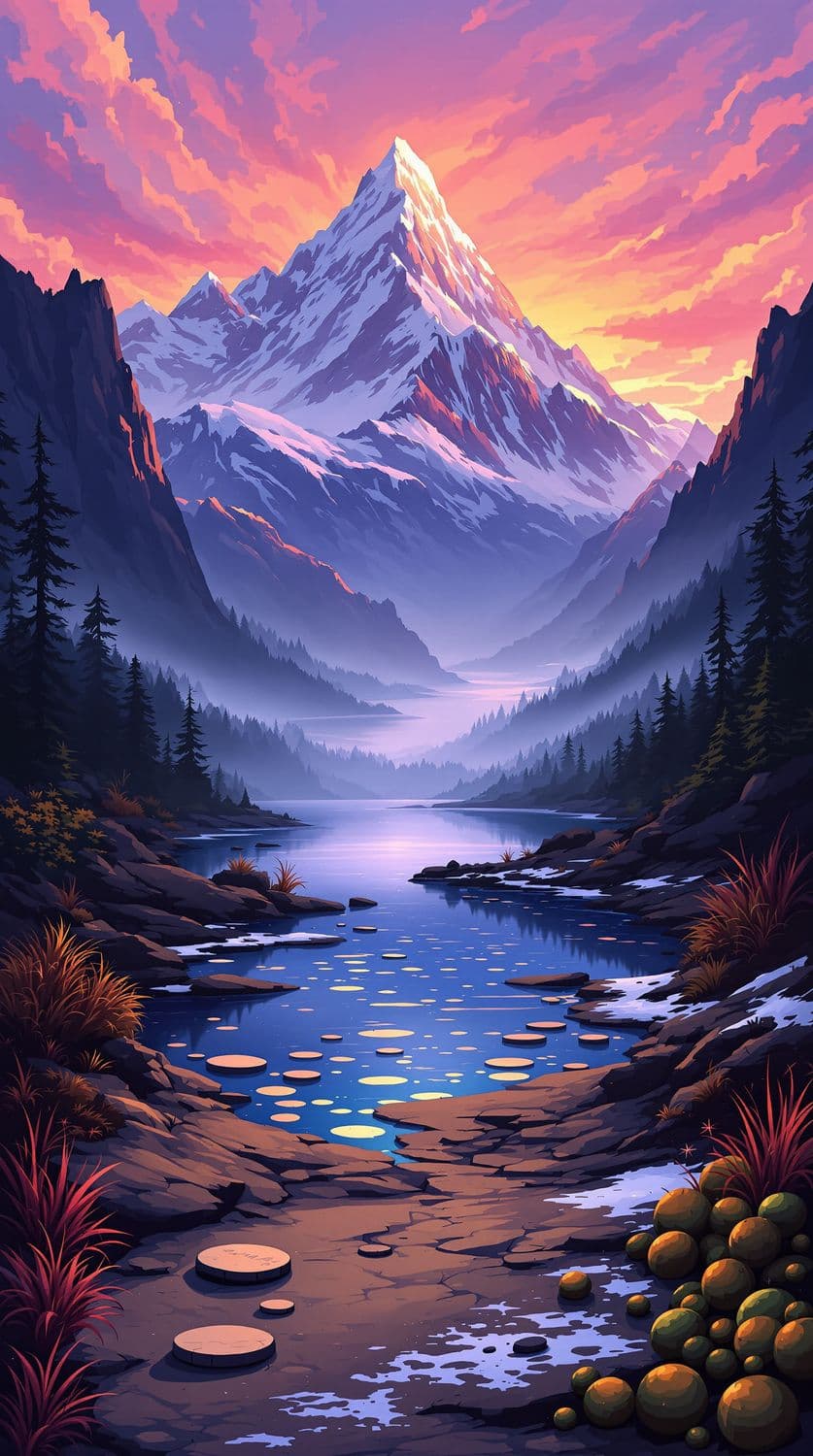 Mystic Mountain Sunrise