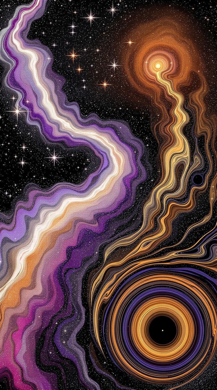 Dreamlike Cosmic River