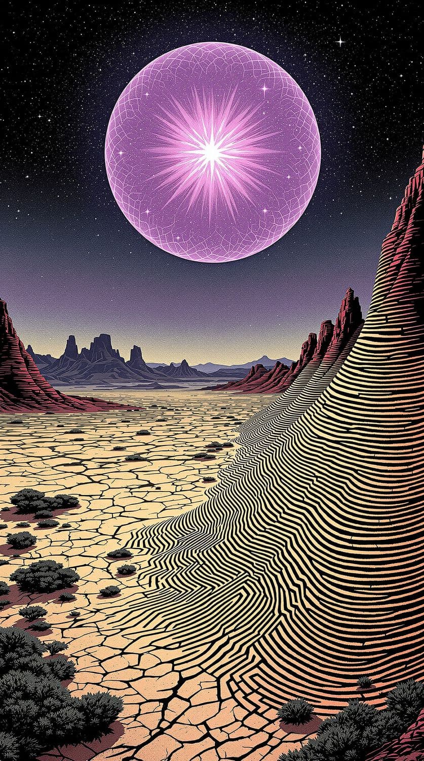 Lavender Star Desert