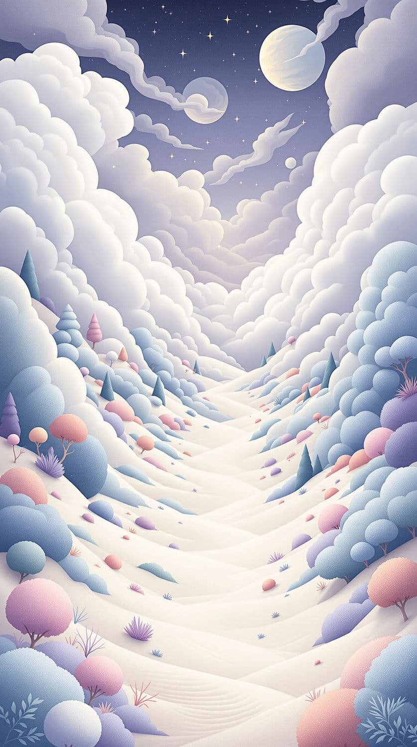 Whimsical Dunes at Twilight