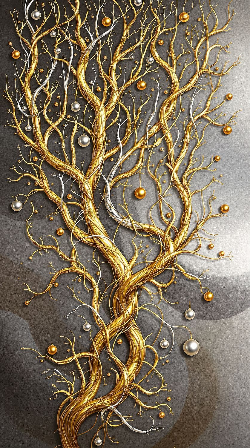 Mythical Metallic Forest