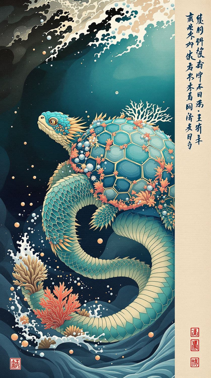 Dragon Turtle's Ascent