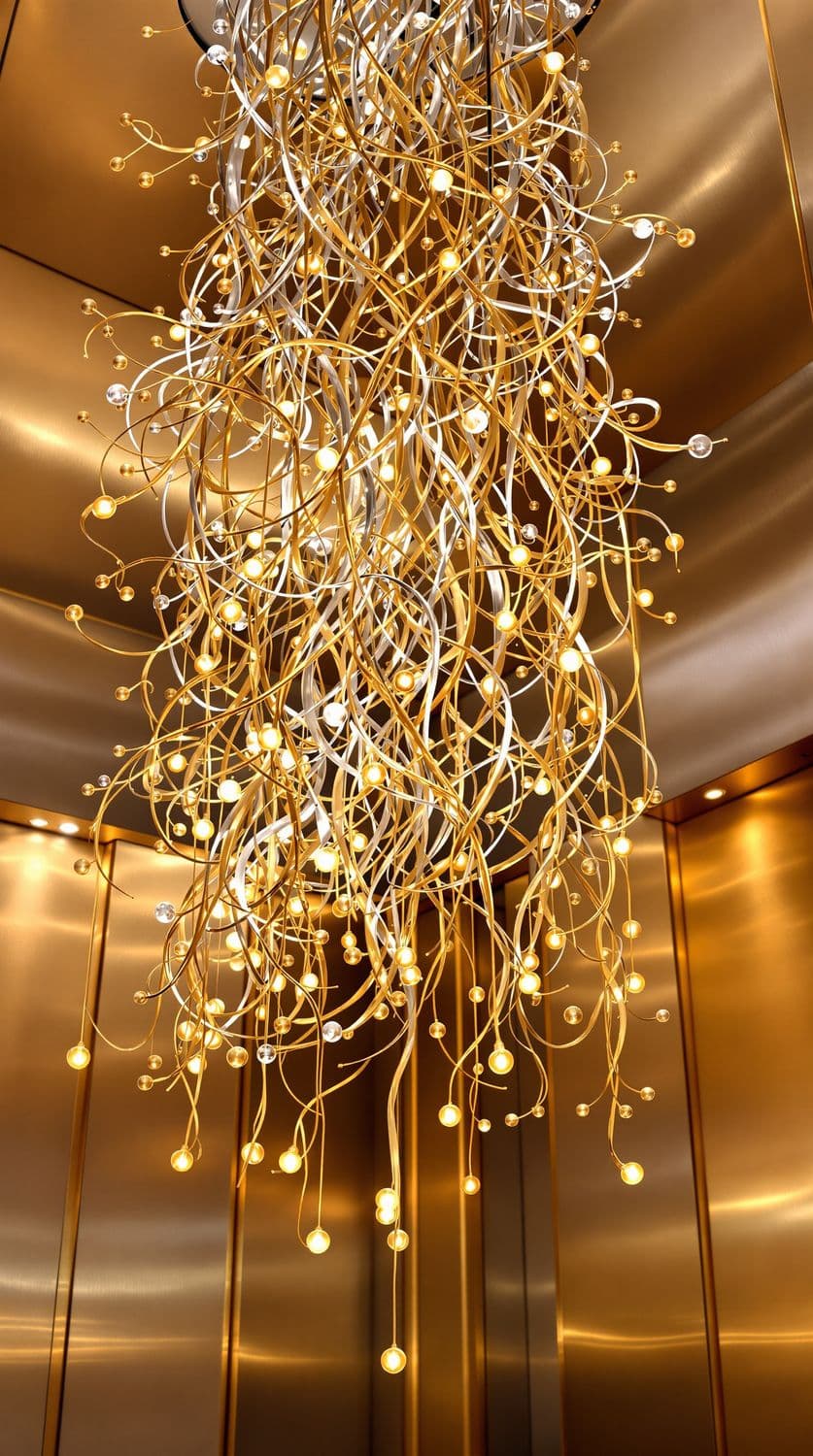 Opulent Metallic Ballroom