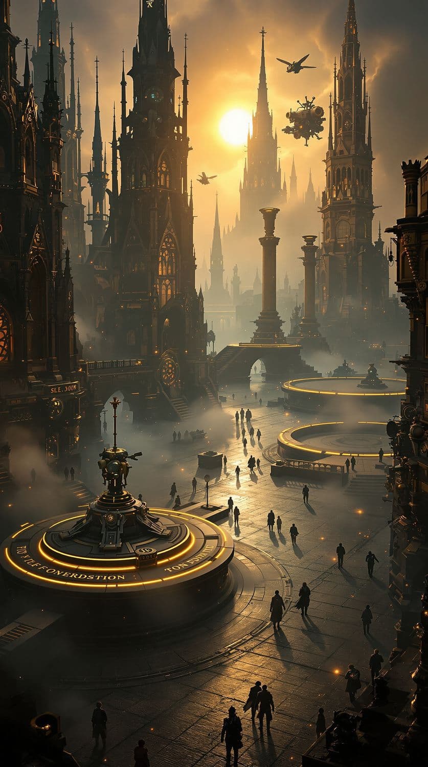 Steampunk Gothic Dawn