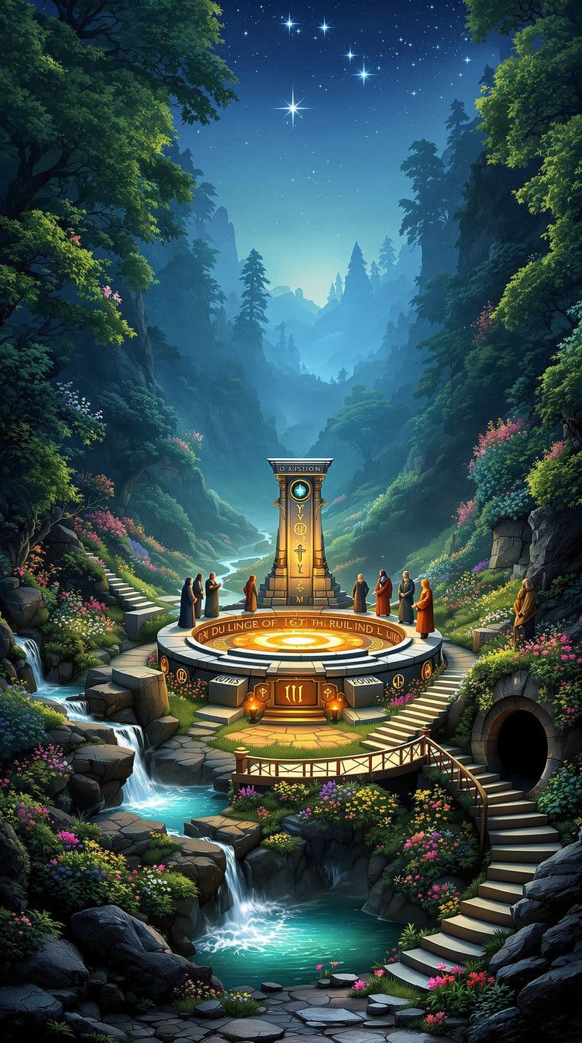 Druidic Ritual in the Hidden Valley