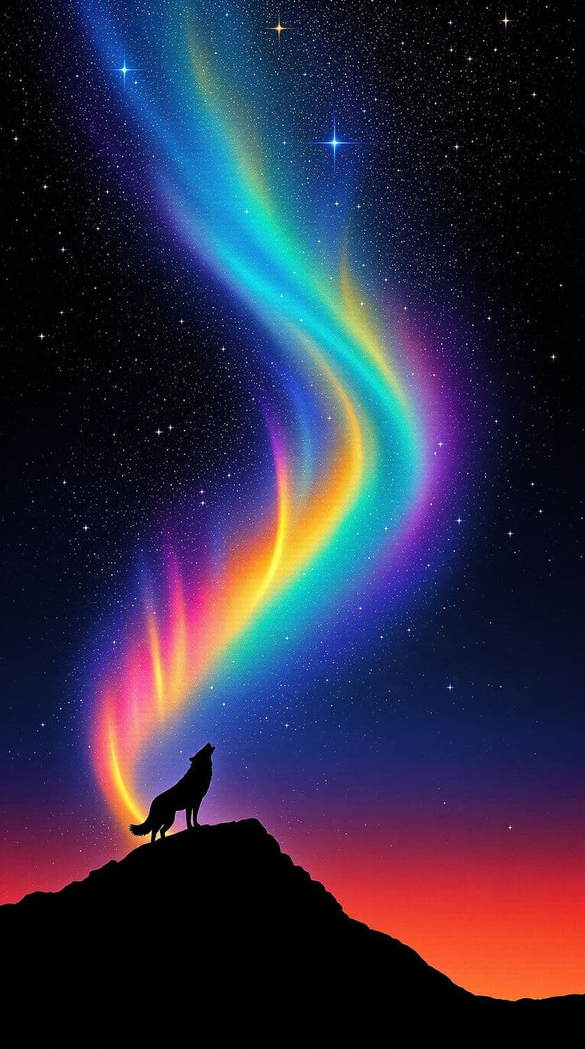 Dreamy Cosmic Ribbon