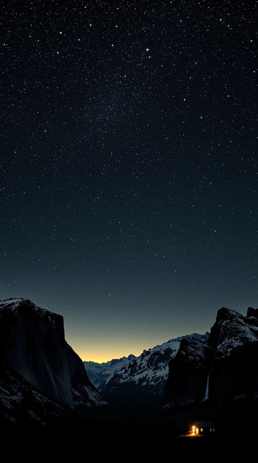 Mountainous Starry Retreat