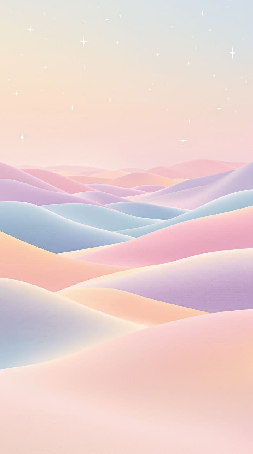 Pastel Desert Dreamscape