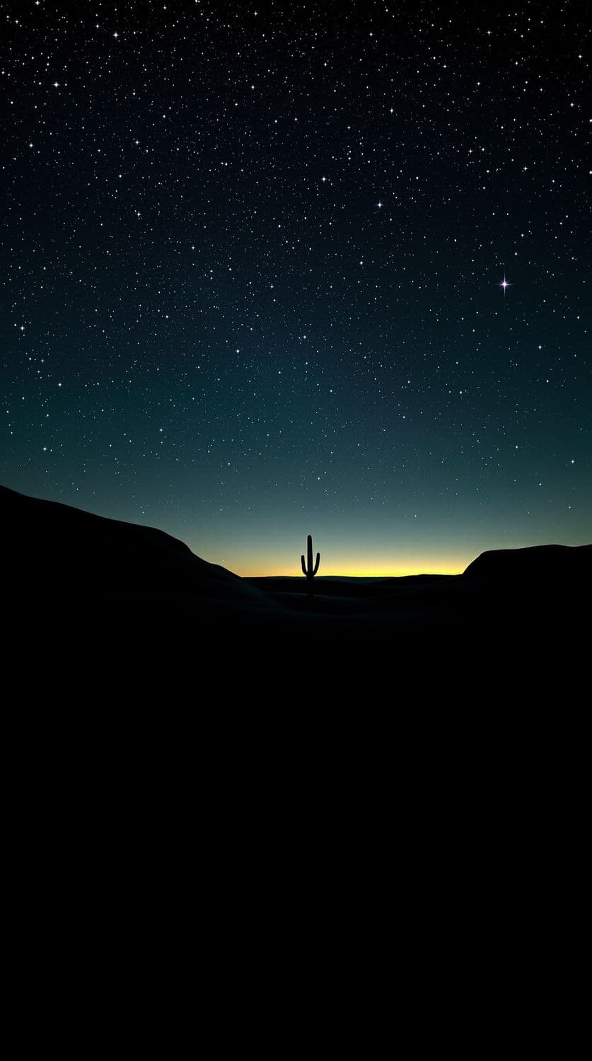 Desert Night Serenity