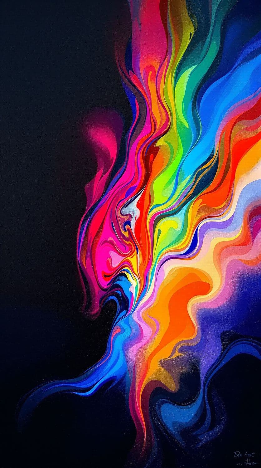 Harmonious Blend of Dark and Light