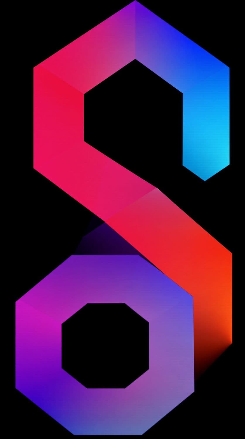 Polygonal Color Cascade