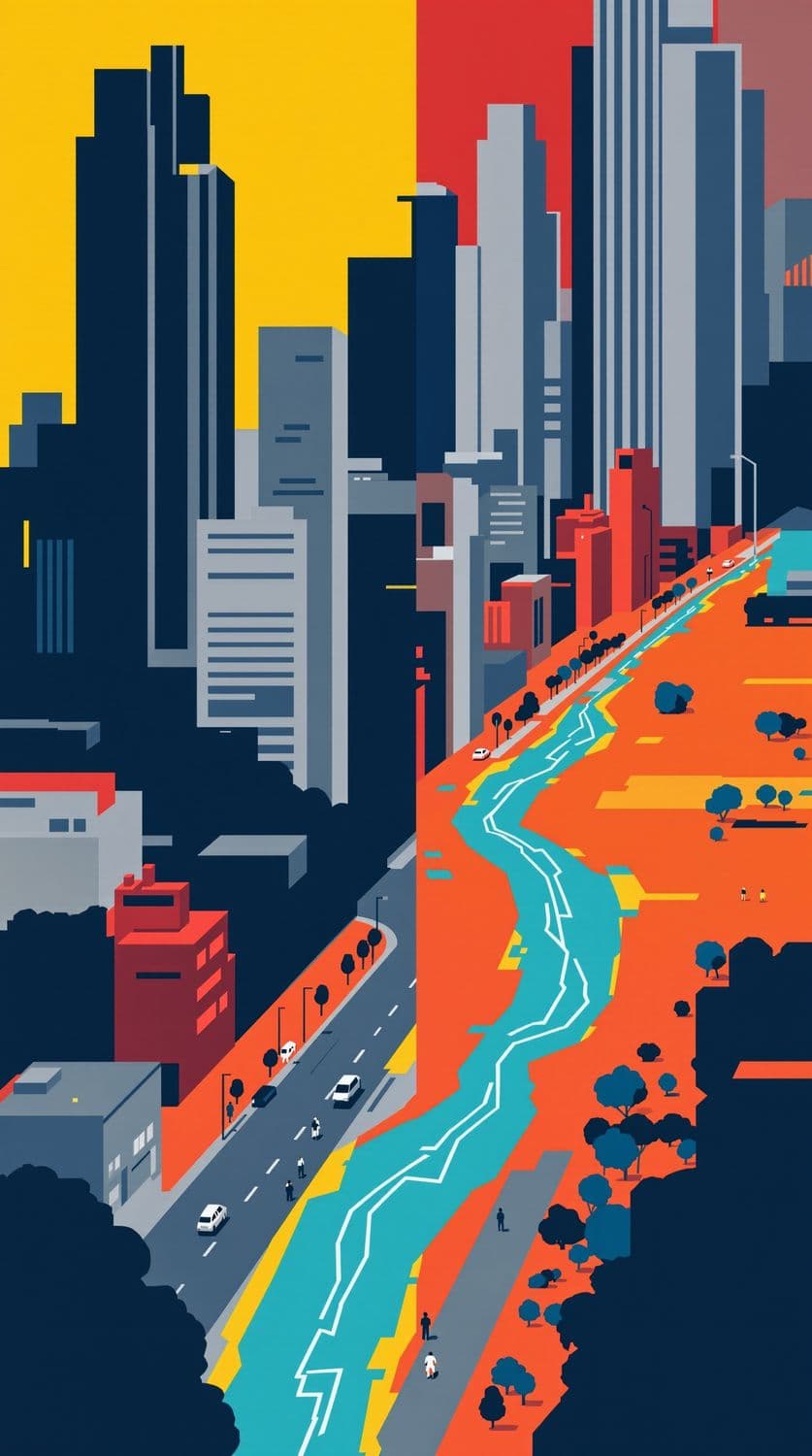 Urban Geometric Skyline