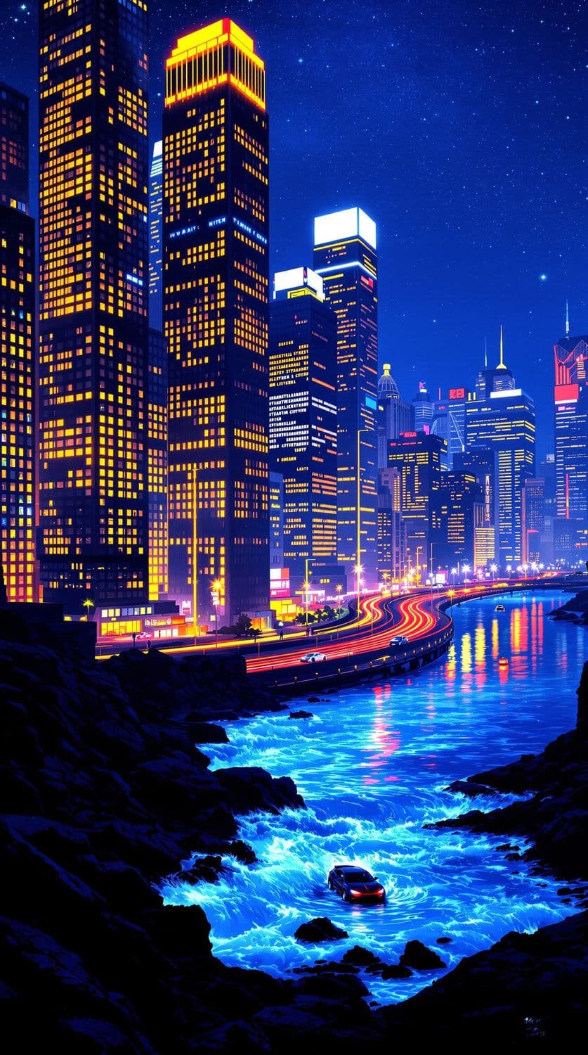 Neon Night Metropolis
