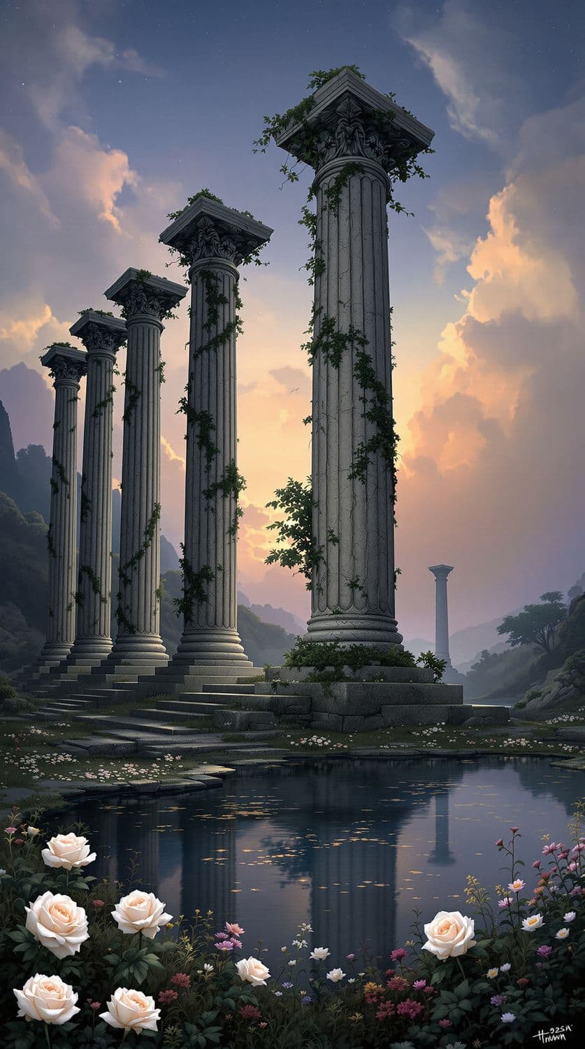 Dawn of the Ancient Pillars
