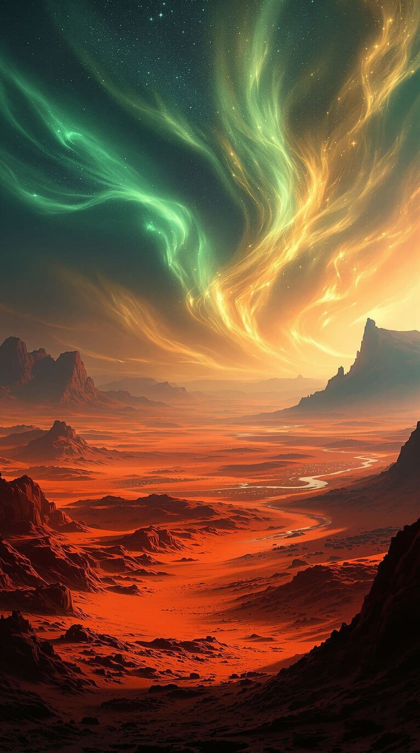Aurora Desert Dream