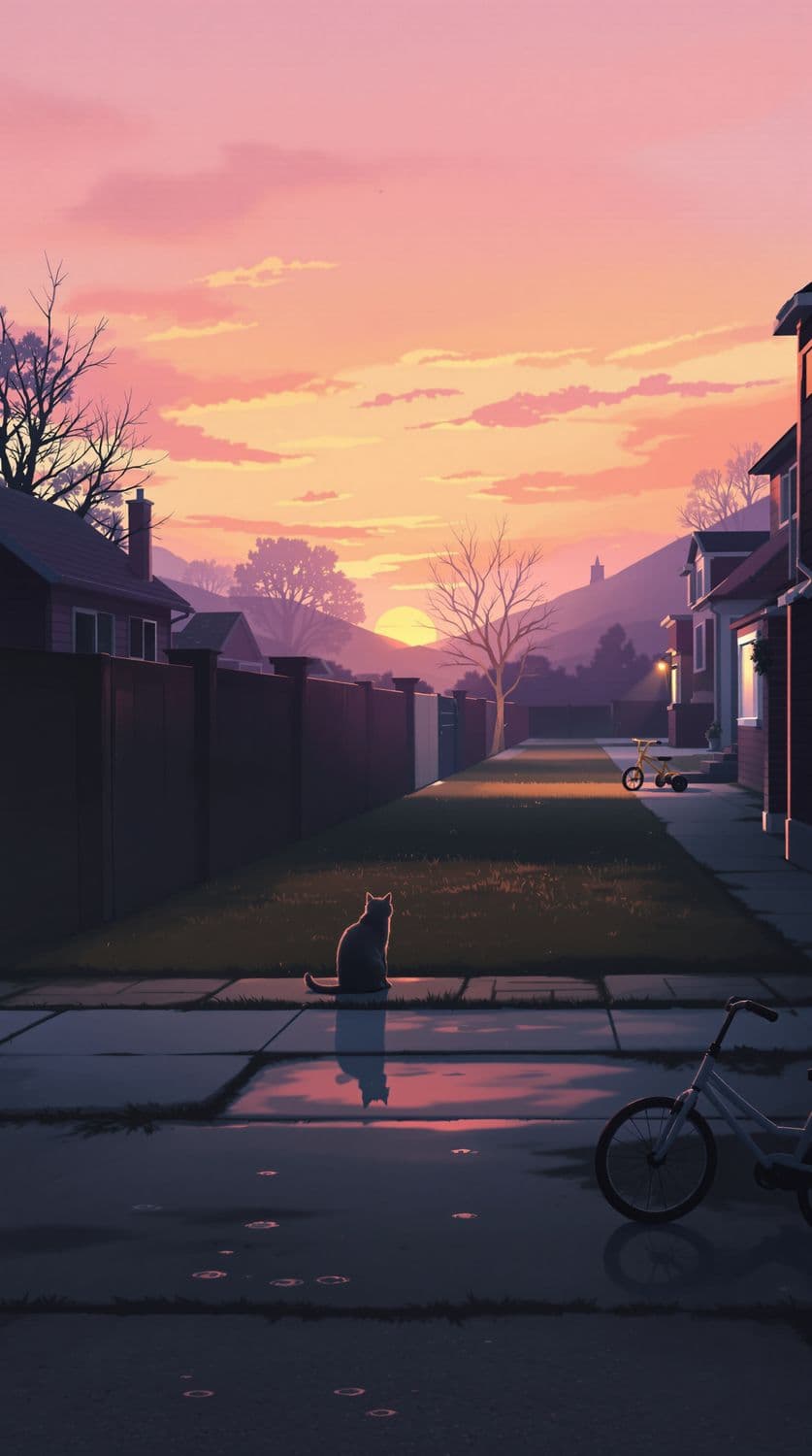 Suburban Dawn
