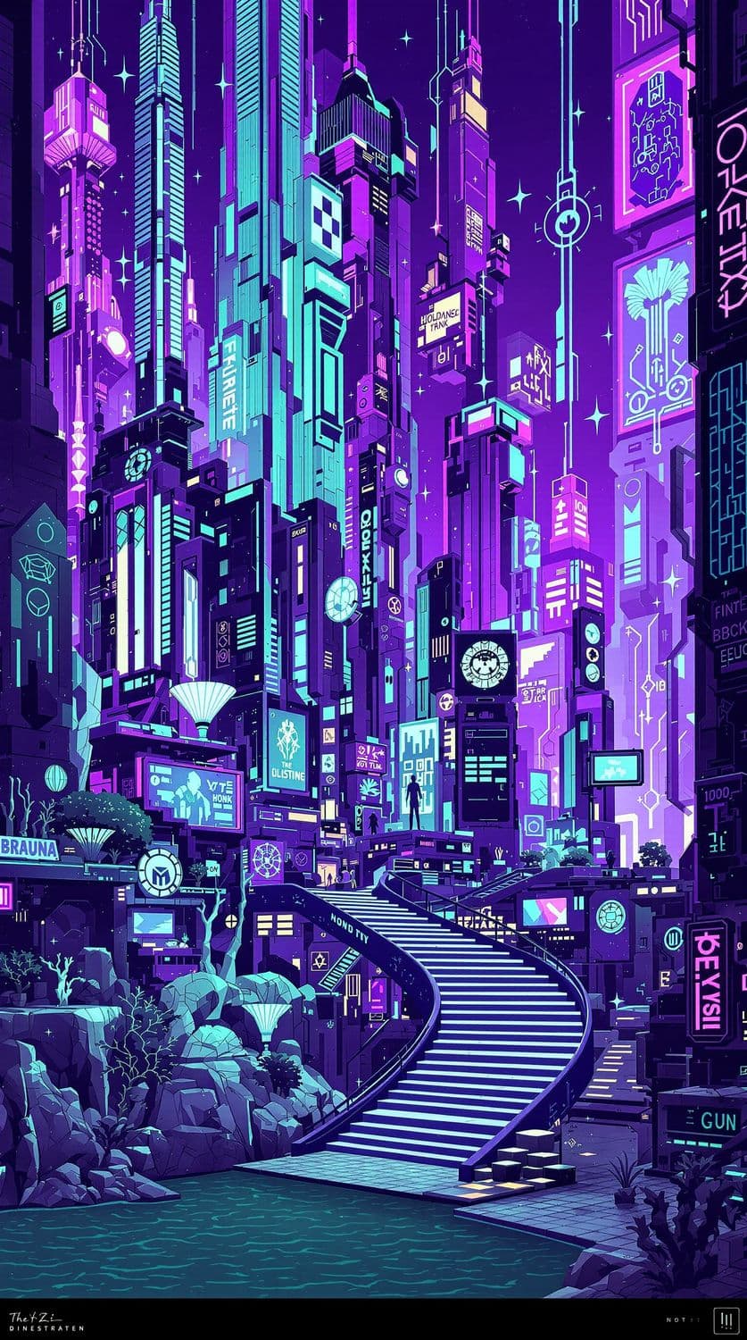 Neon Cyber City