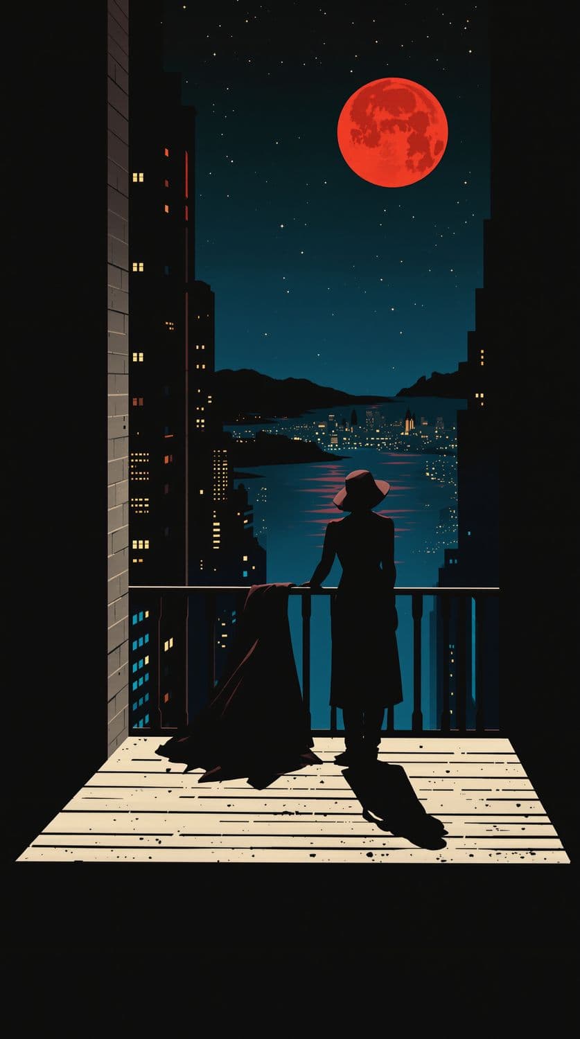 City Balcony Noir