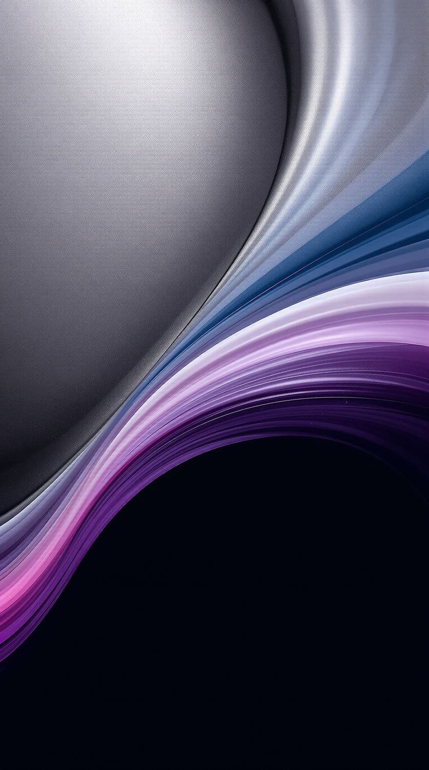 Serene Silver and Midnight Purple