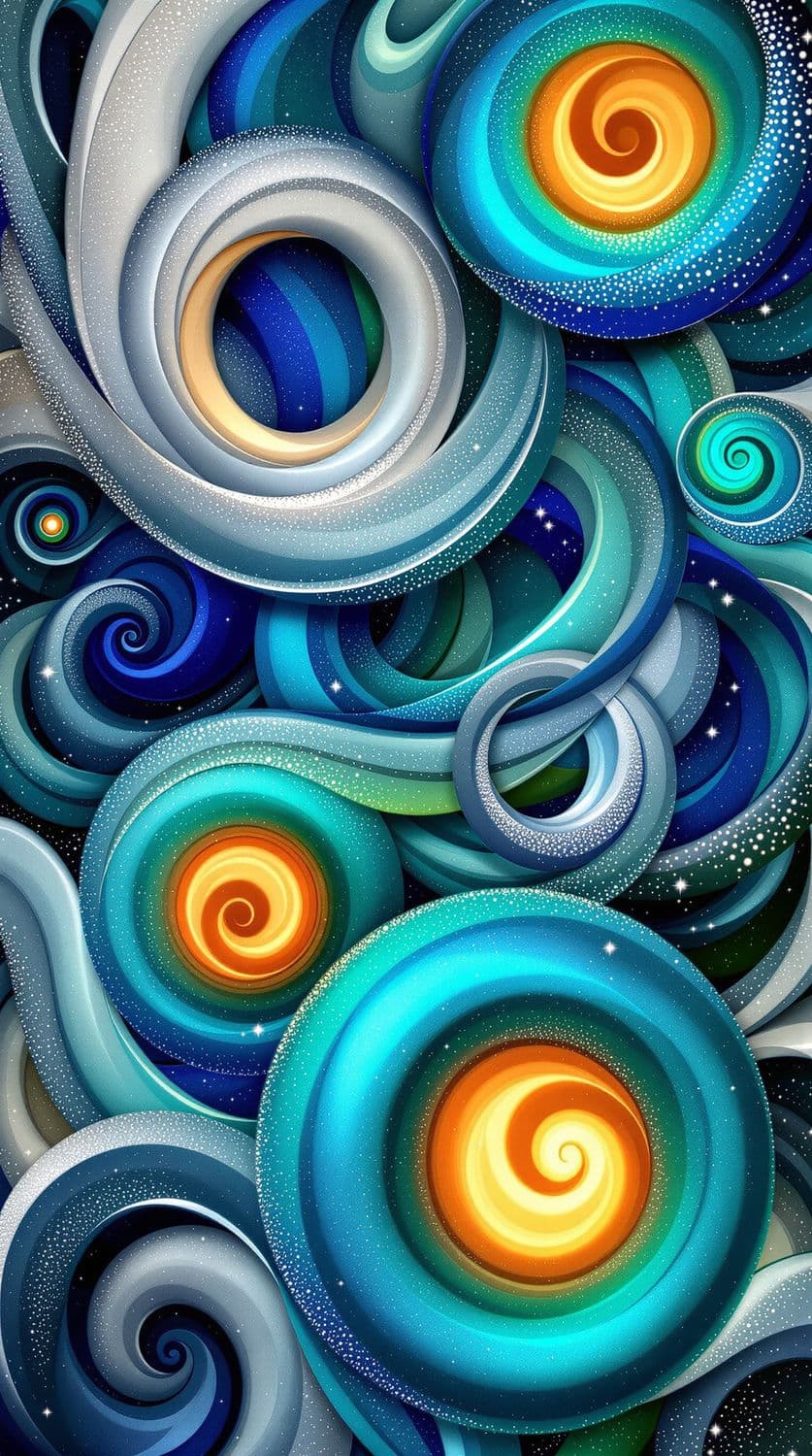 Interwoven Spirals