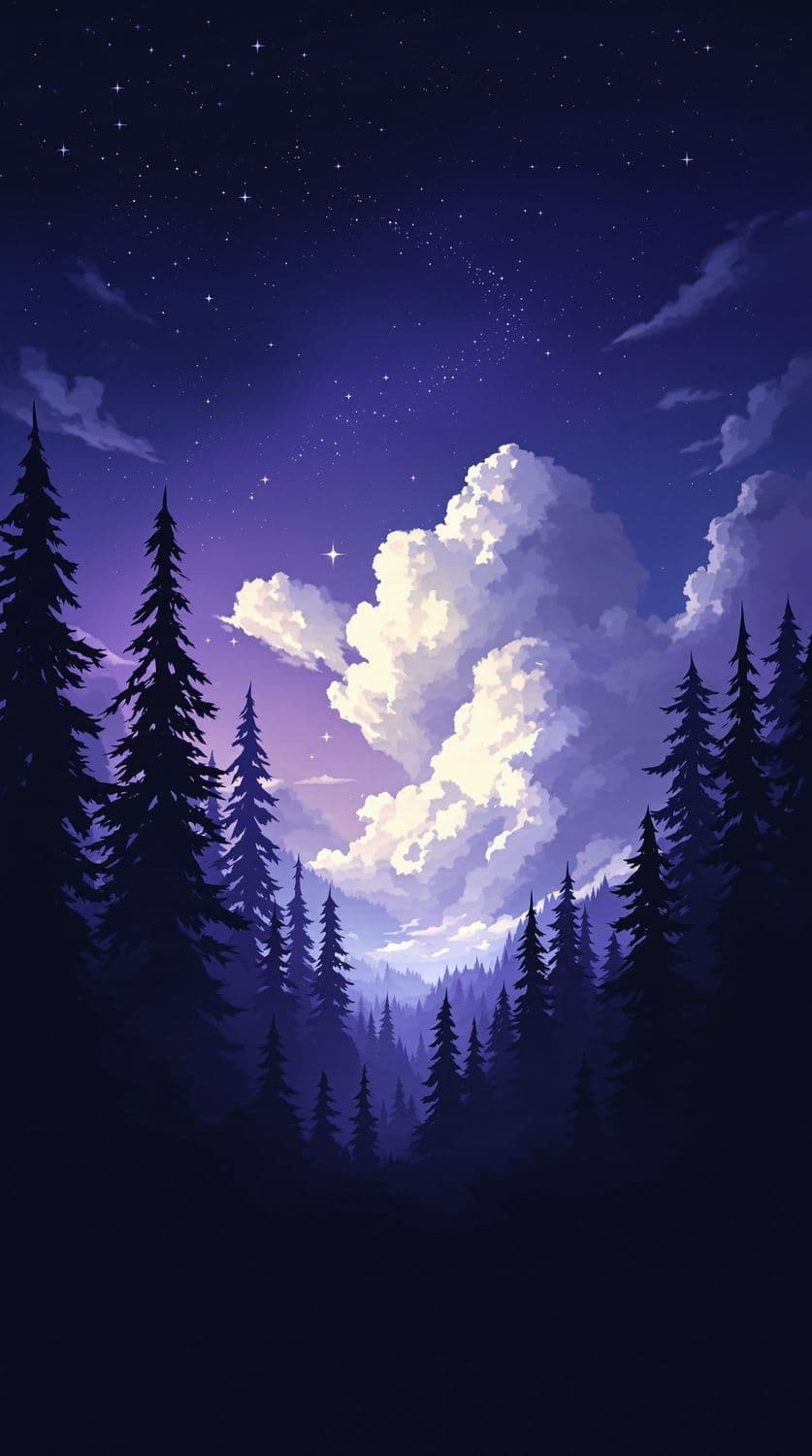 Twilight Enchantment in Forest