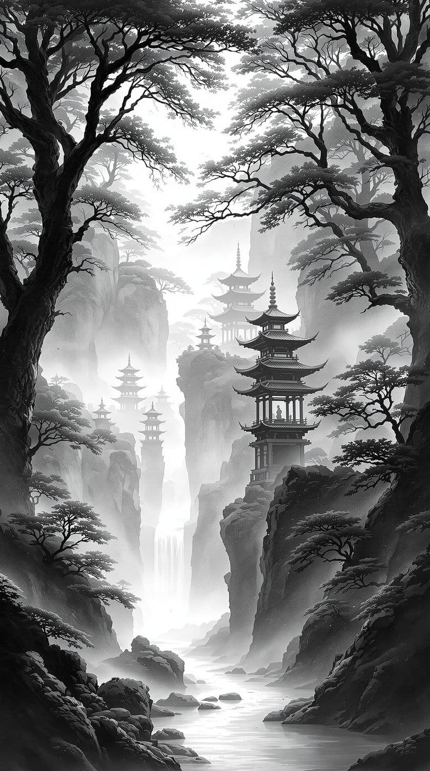 Mystical Forest Glade