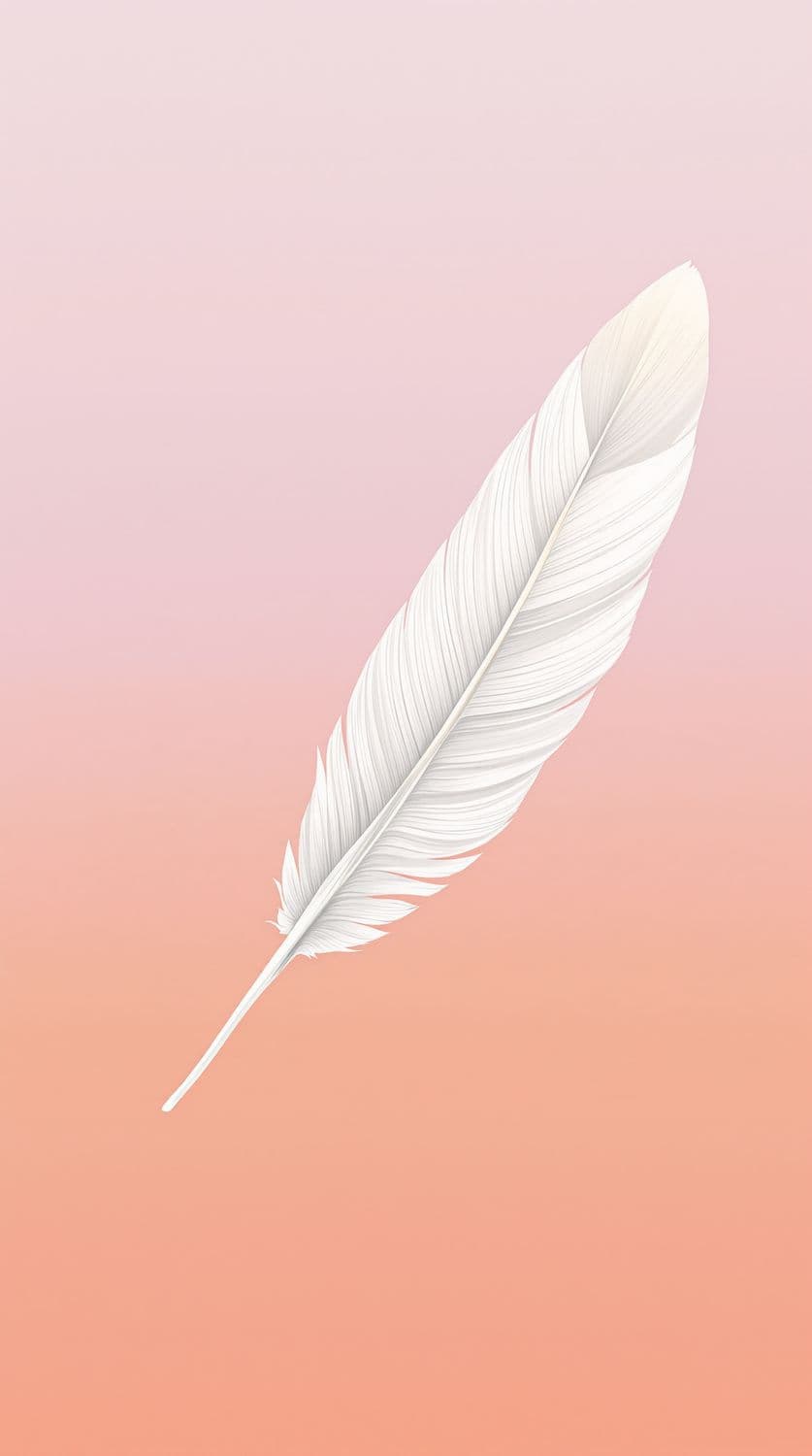 Floating Feather Serenity