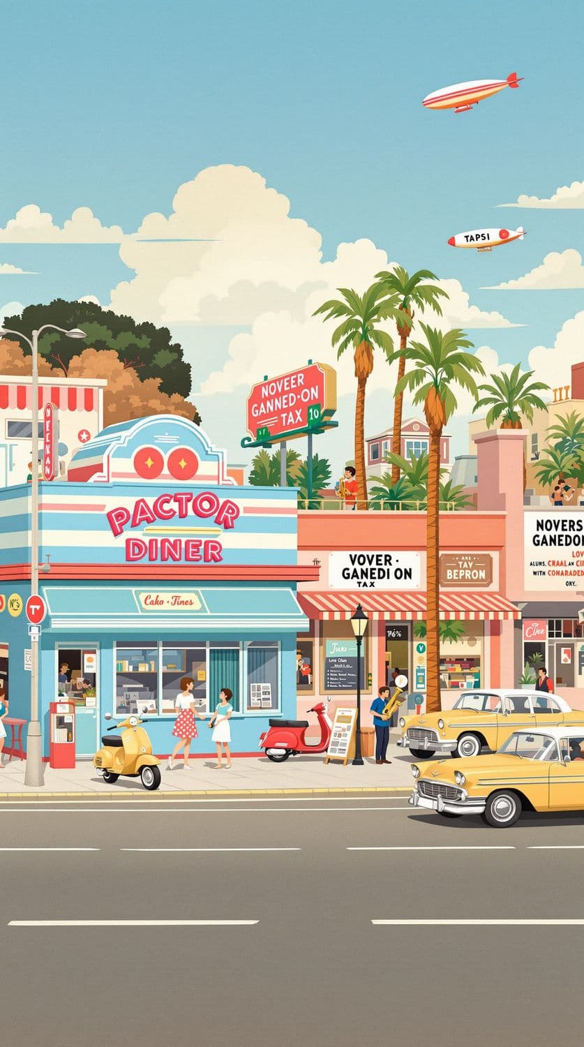 City Street Nostalgia