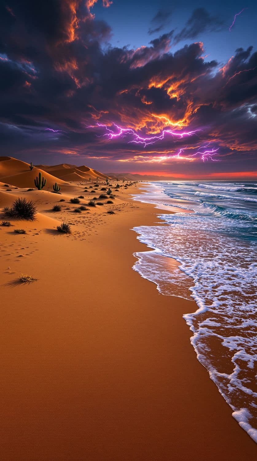 Desert Lightning Show