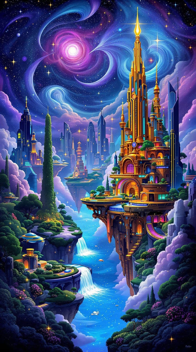 Celestial City in the Sky