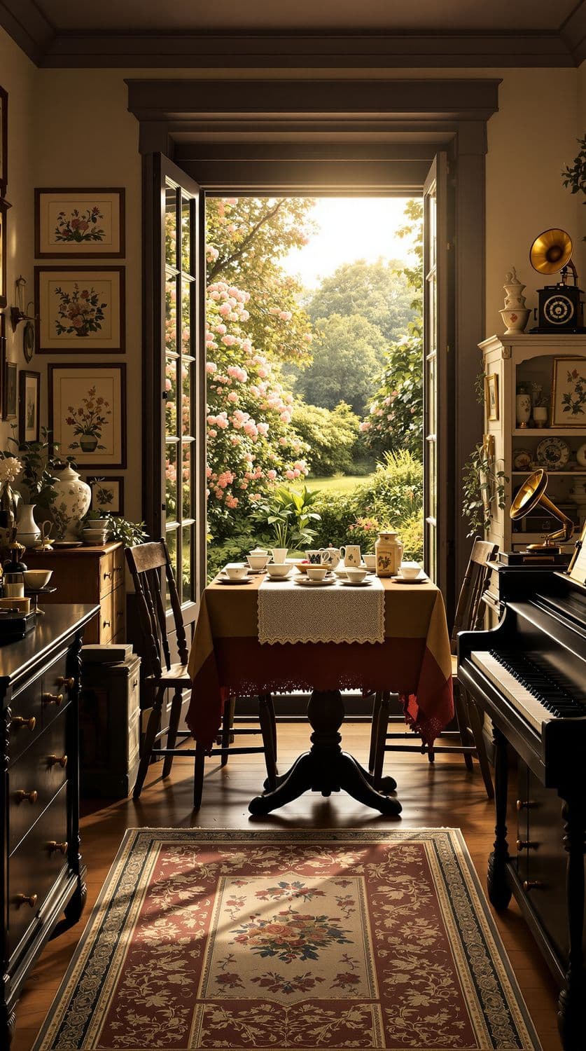 Vintage Garden Dining Room