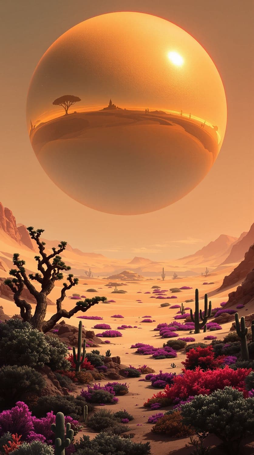 Desert of the Golden Orb