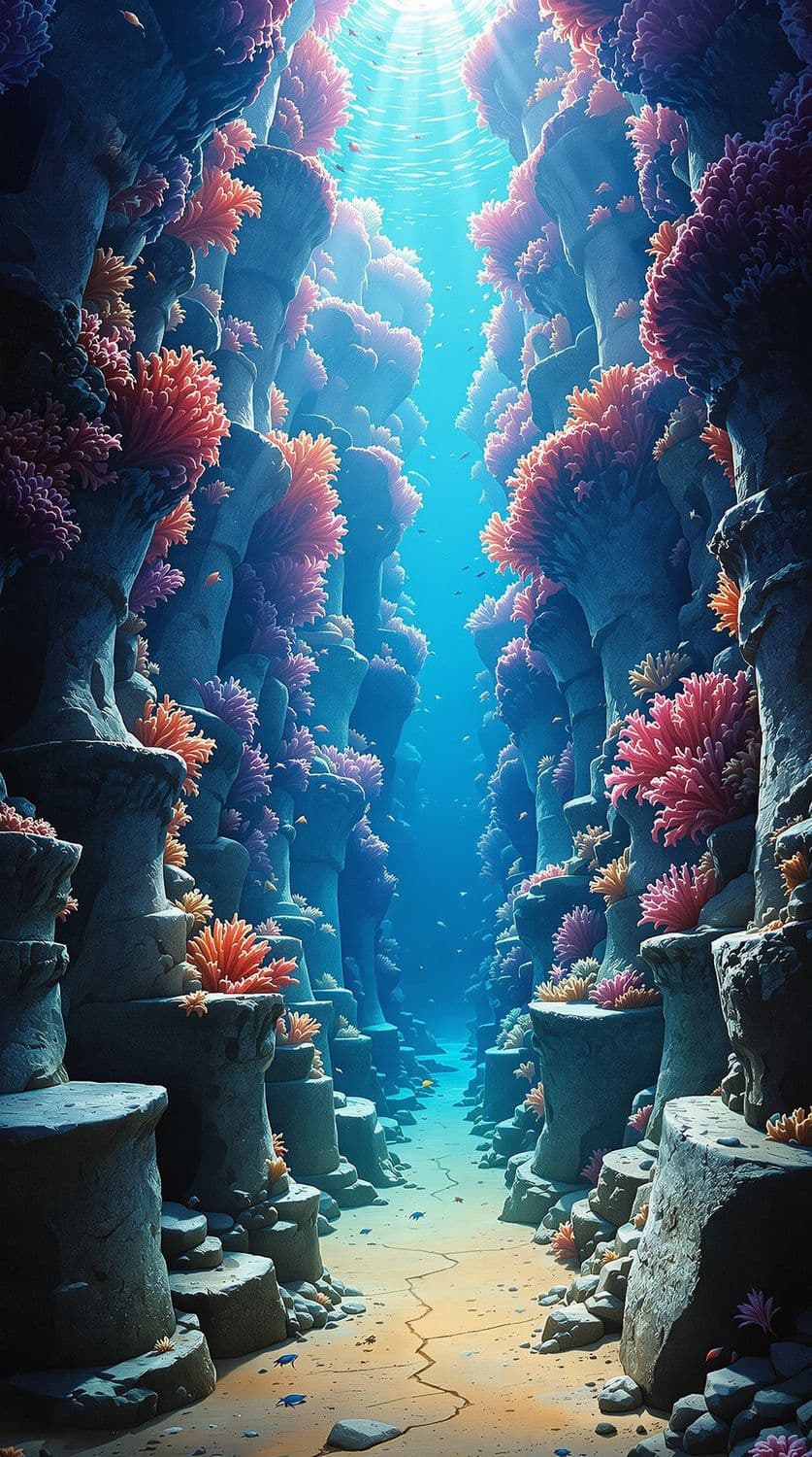 Surreal Coral Kingdom