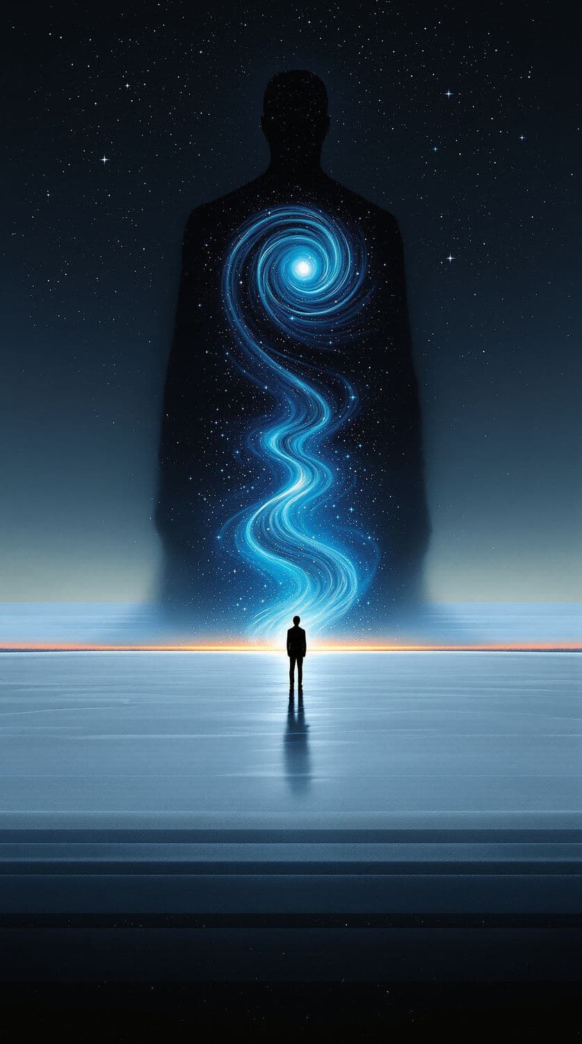 Moonlit Ice Reflection