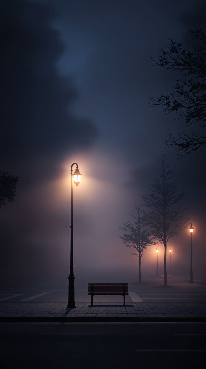 Ethereal Alleyway at Dusk