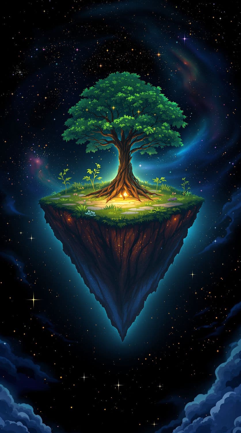 Floating Island of Light