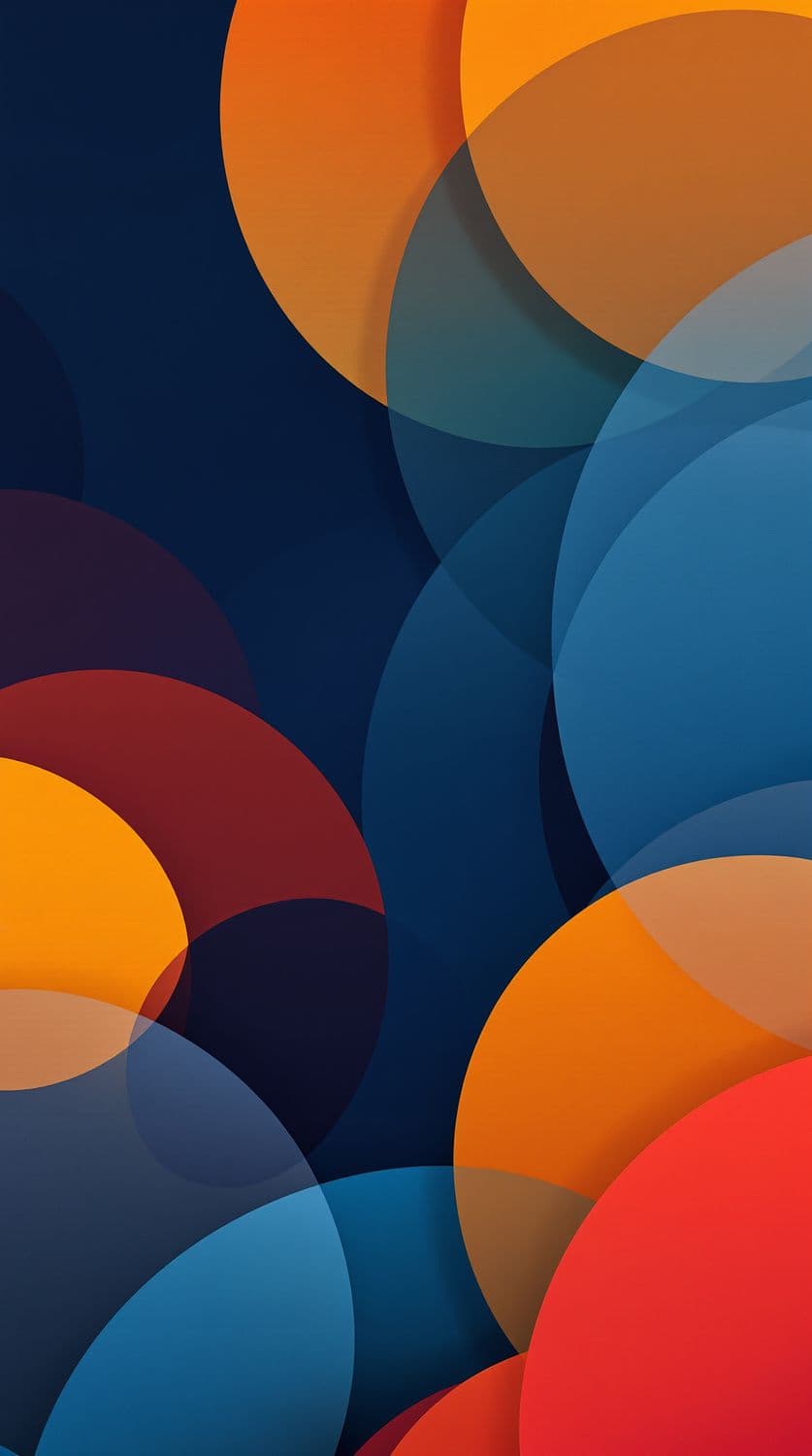 Vibrant Circular Warmth