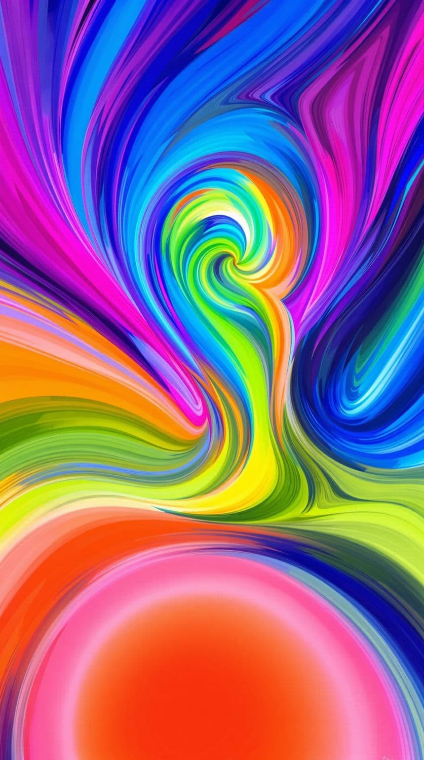 Portal of Colorful Ribbons