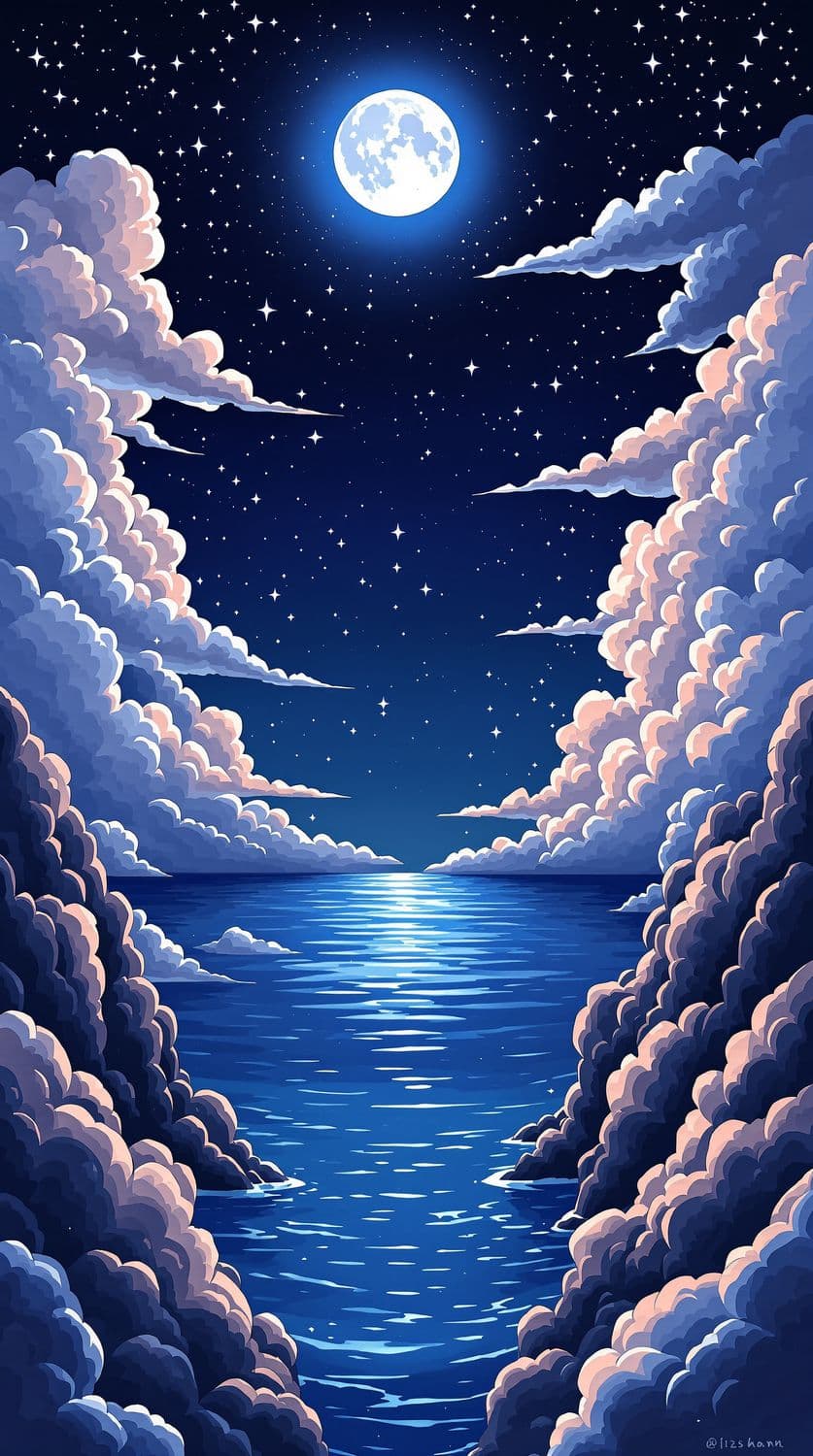 Moonlit Ocean Dream
