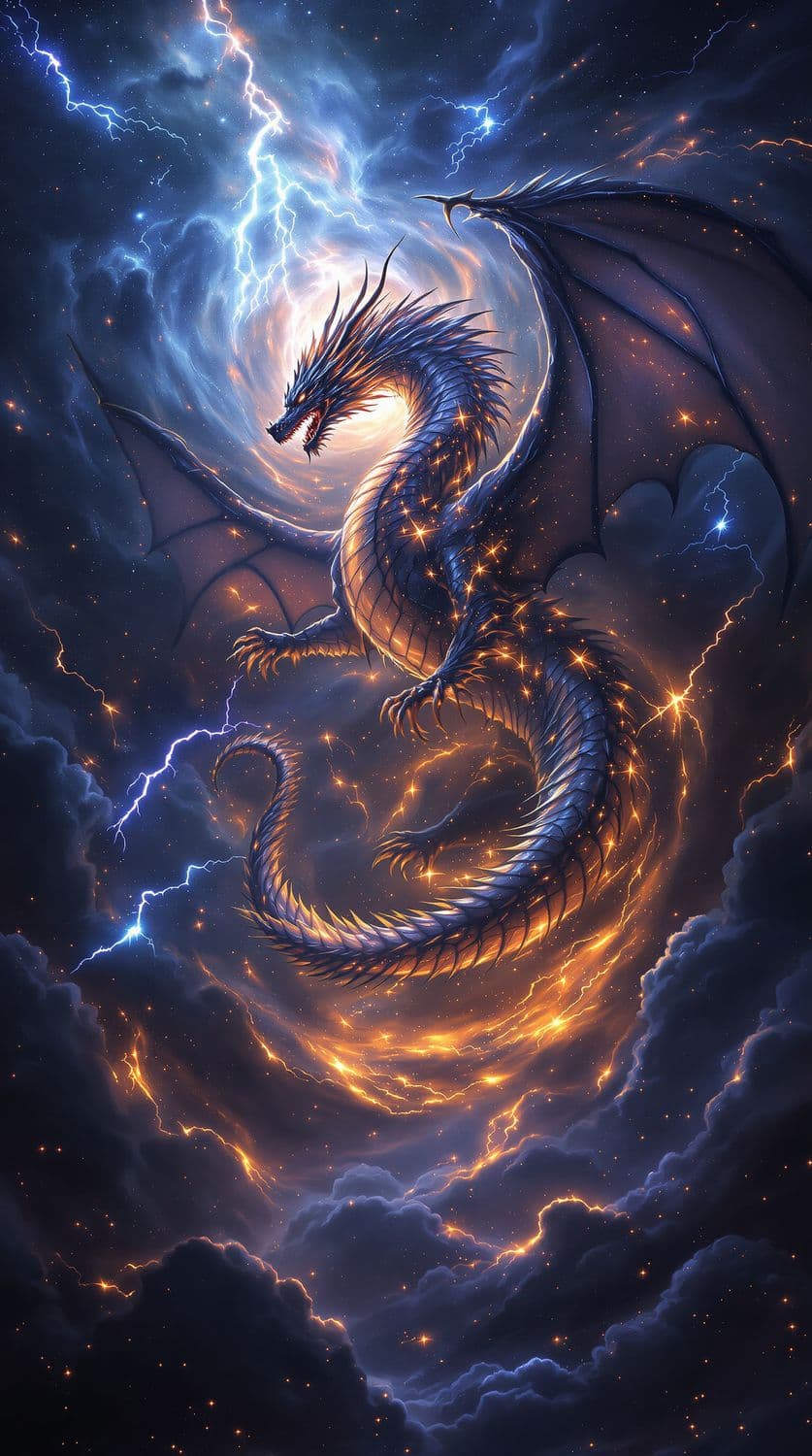 Dragon of the Cosmic Storm