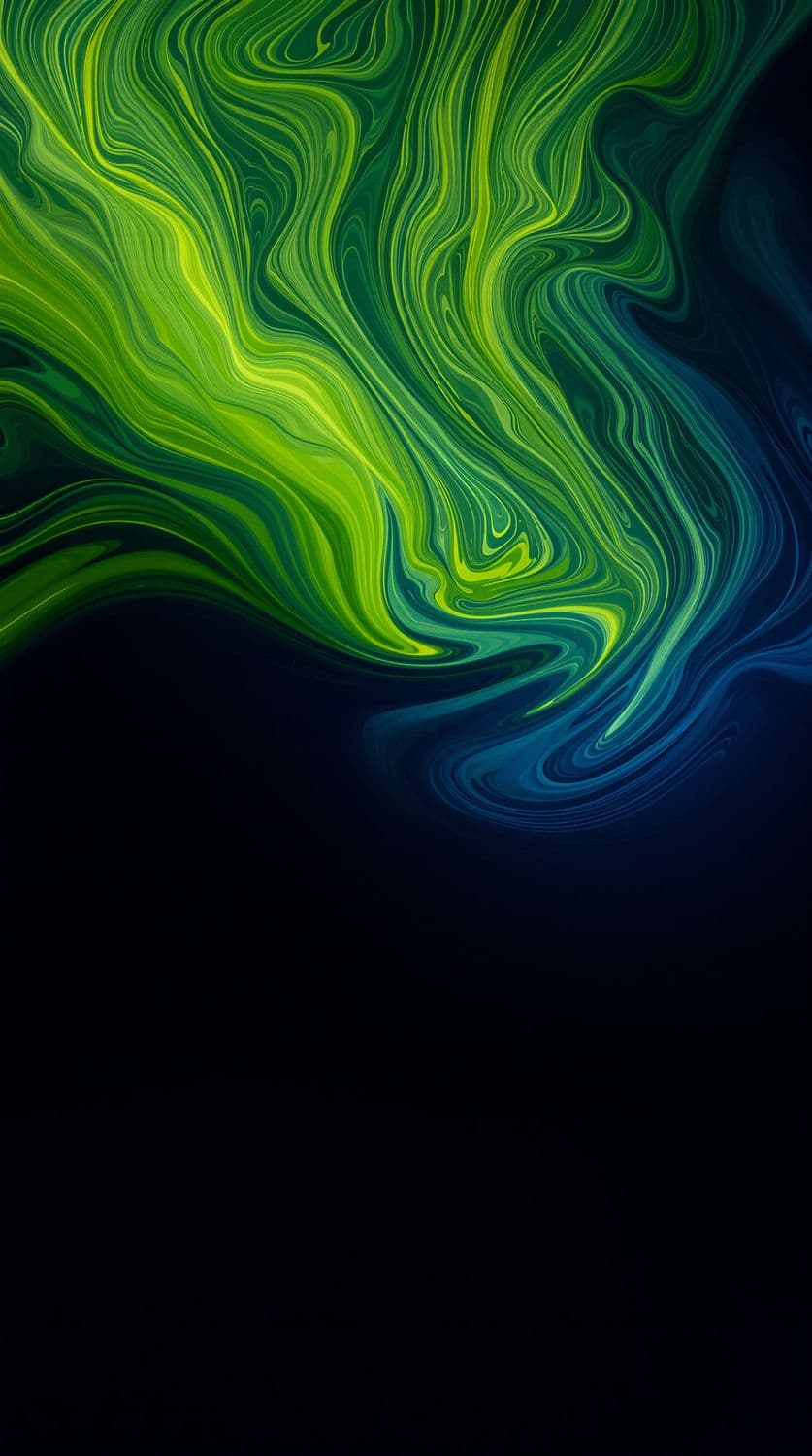 Swirling Green Dreams