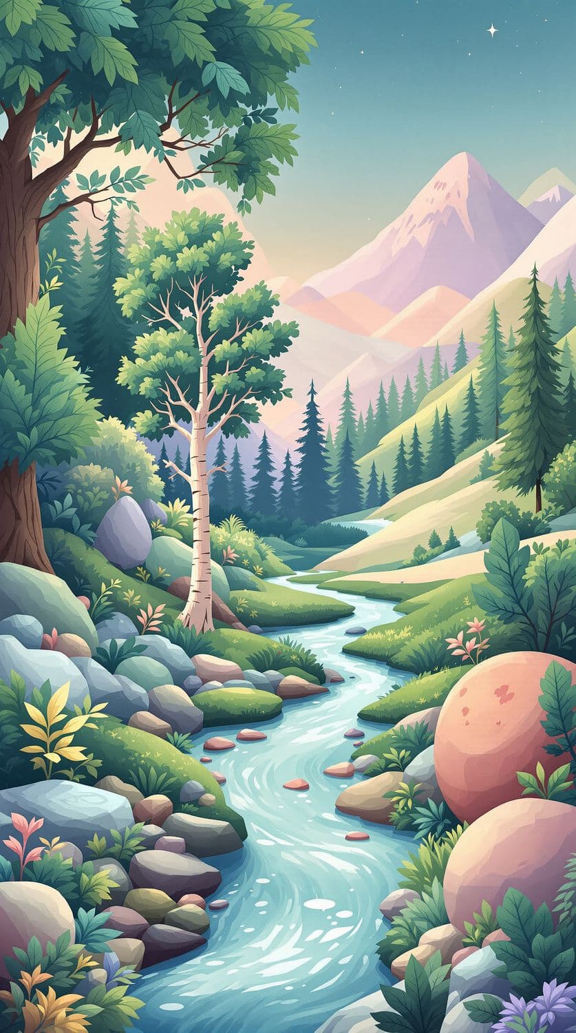 Mystical Twilight Grove