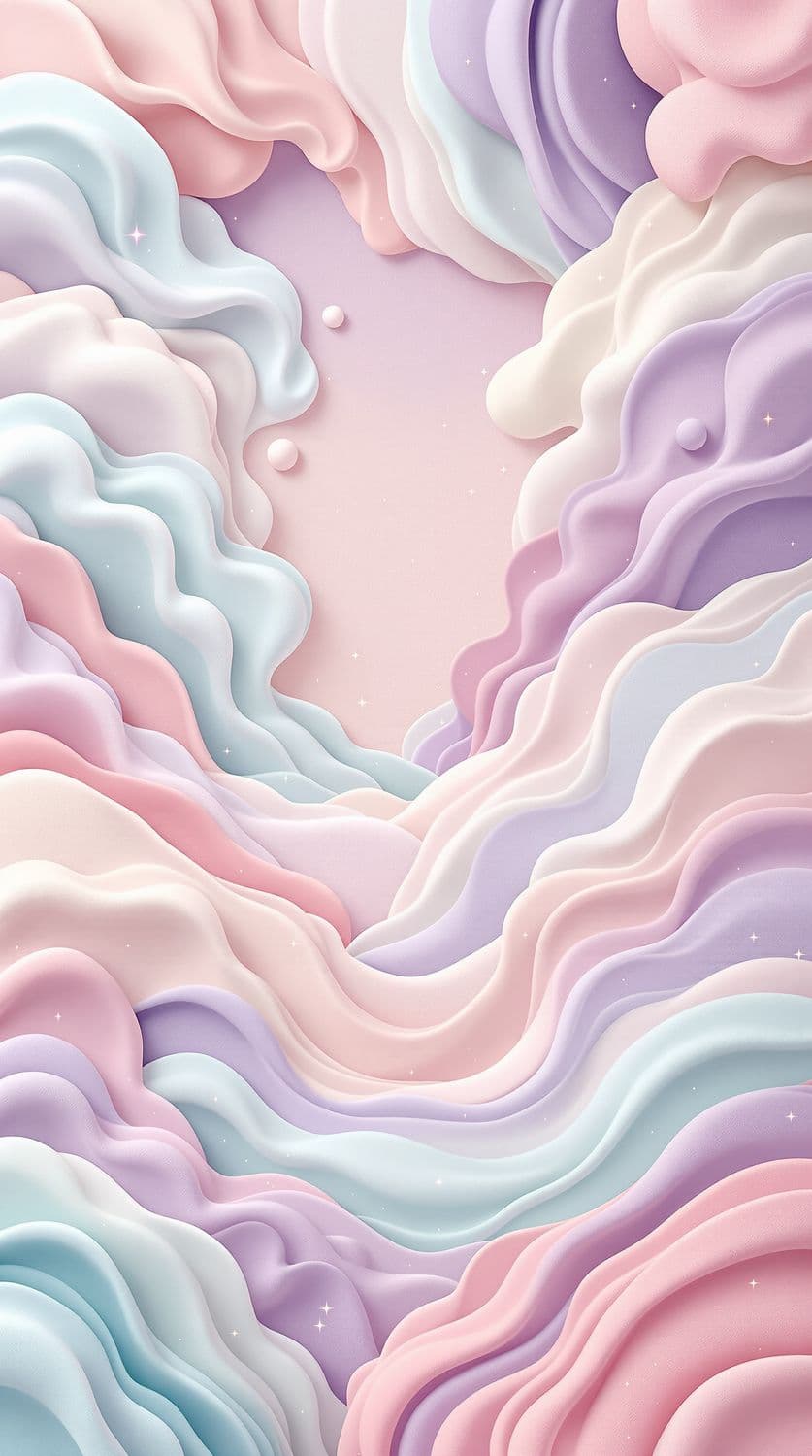 Enchanted Pastel Clouds