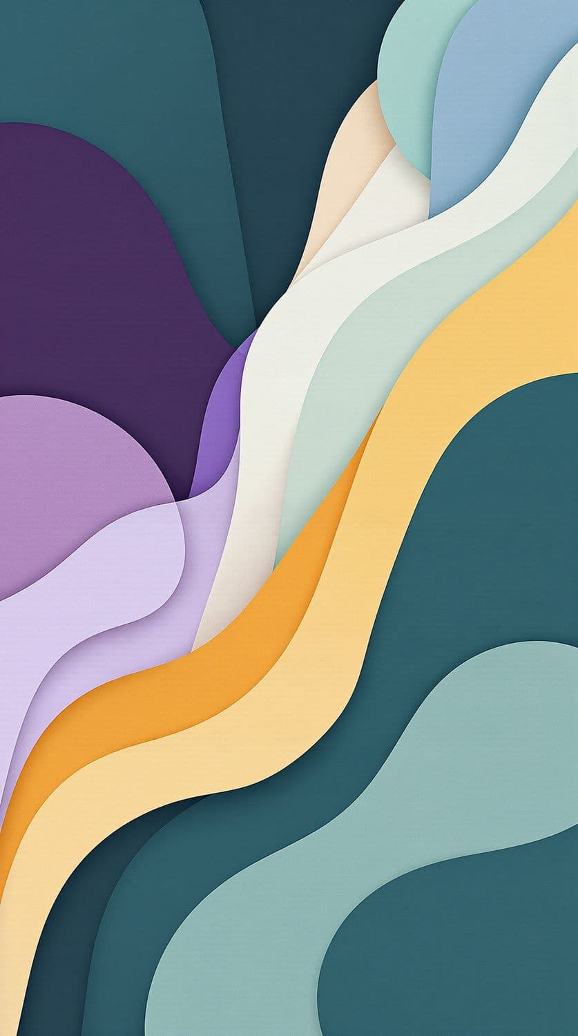 Violet and Seafoam Harmony