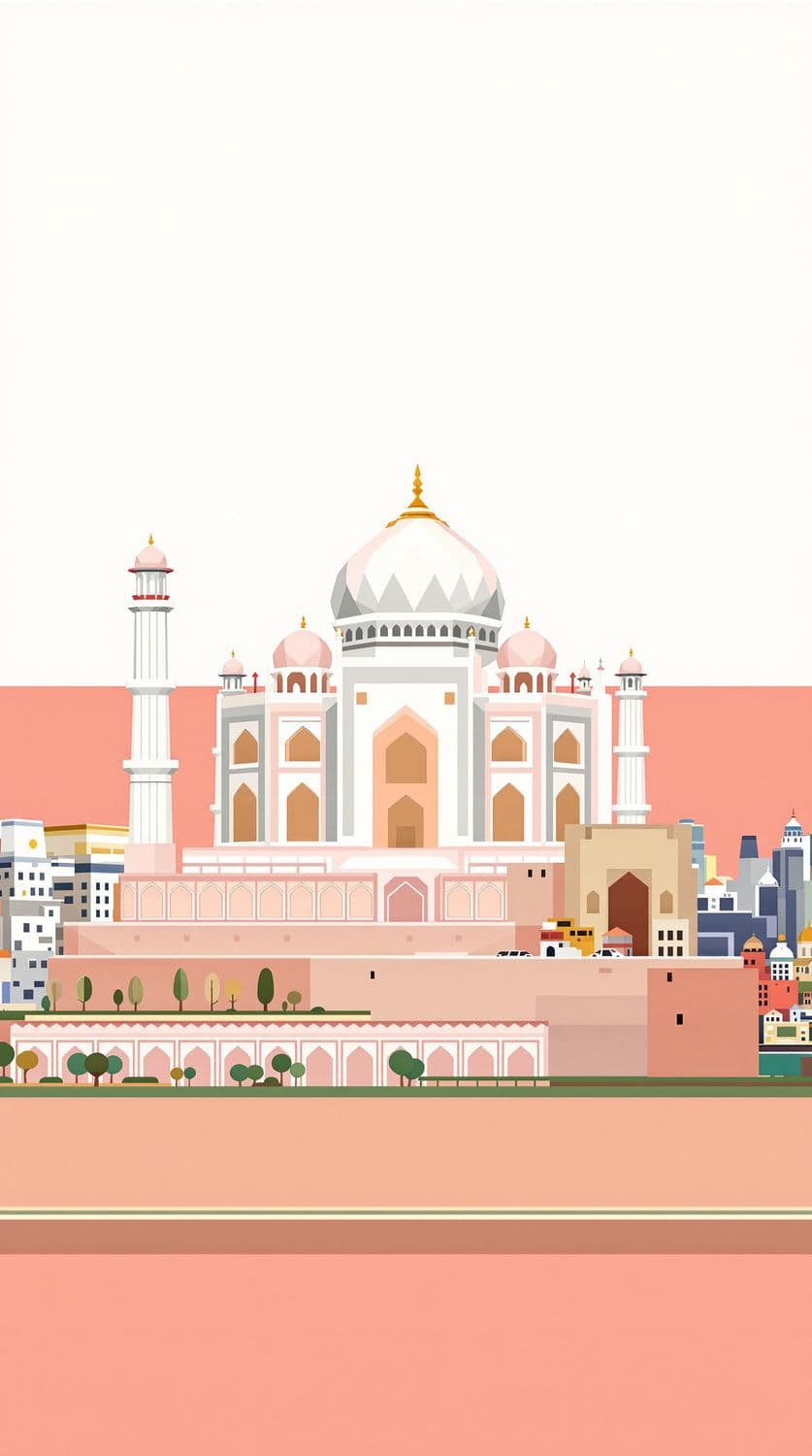 Geometric Taj Mahal