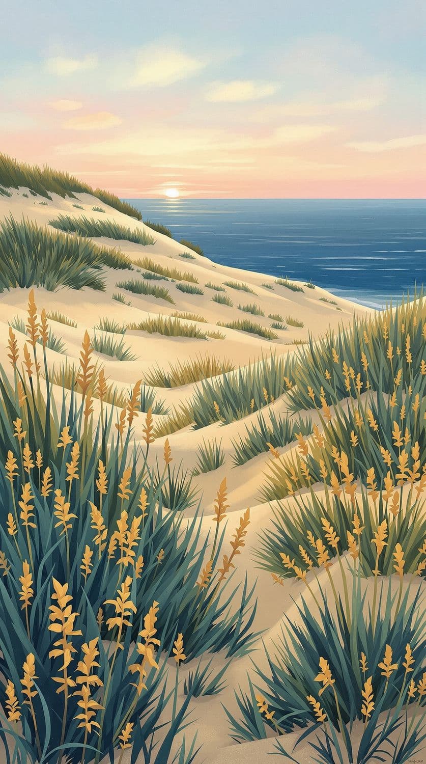 Dawn at the Coastal Dunes