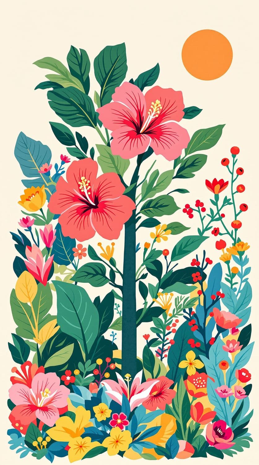 Coastal Hibiscus Dream