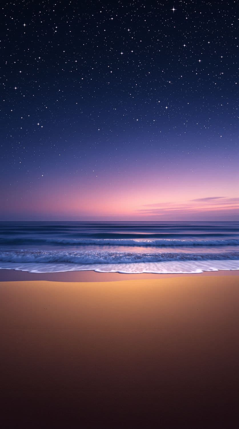 Twilight Beach Serenity