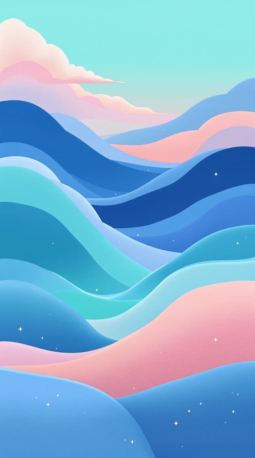 Tranquil Turquoise Seascape