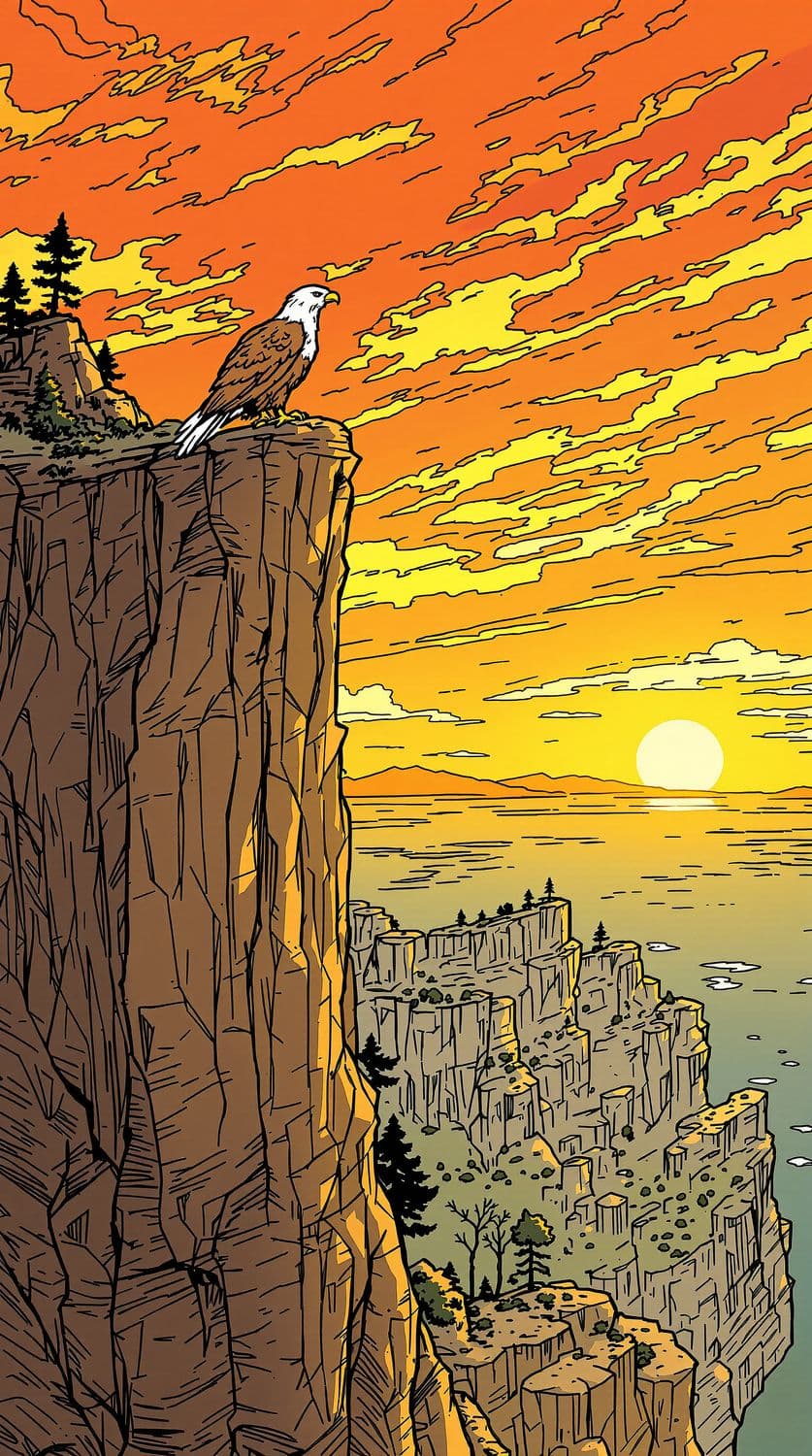 Eagle's Perch on the Edge